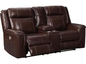 Wyline-Coffee by Ashley 71701-18 Power Reclining Loveseat