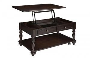Coaster 721018 Walnut Lift Top Coffee Table