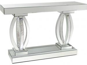 Coaster 722519 Clear Mirror Sofa Table