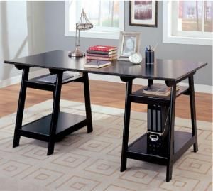 Trestle Collection 800361 Cappuccino Desk