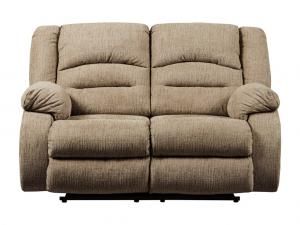 Labarre Mocha by Ashley 8140314 Power Reclining & Power Headrest Loveseat