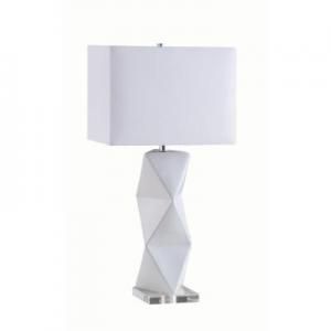 Contemporary White 902937 Table Lamp
