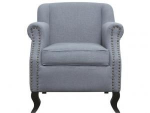Accent Chair by Coaster 903360 Light Blue Linen-Like