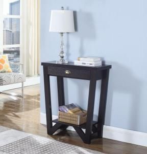 Alma Collection 950913 Cappuccino Console Table