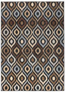 Osiris 970175 Brown & Blue Rug