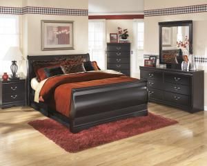 Ashley - Huey Vineyard B128 - Sleigh Bedroom Set