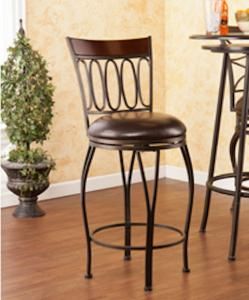 BC1125 Brookshire by Southern Enterprises Swivel Counter Stool