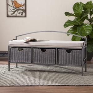 BC4871 Javu By Southern Enterprises Storage Bench