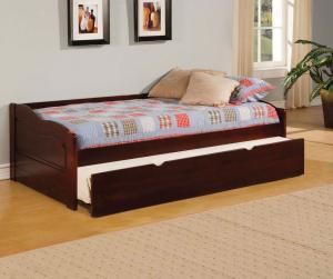 Sunset Collection 1737 Cherry Wooden Twin Daybed with Trundle