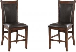 Megan II by Furniture of America CM3152PC Bar Stool Set of 2