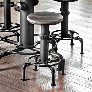 Foskey by Furniture of America CM3367PC Bar Stool Set of 2