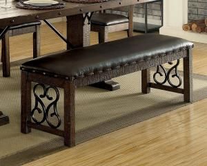 Paulina by Furniture of America CM3465BN Bench