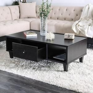 Delores by Furniture of America Espresso CM4086C Coffee Table