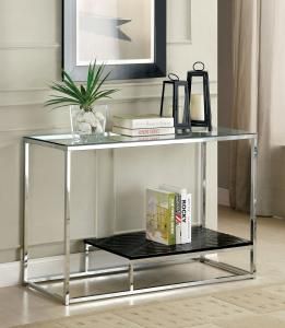 Vendi Collection CM4231BK Sofa Table