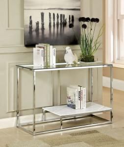 Vendi Collection CM4231WH Sofa Table