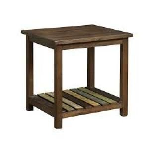 Mina by Furniture of America CM4317E End Table Medium Weathered Oak