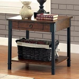 Paige by Furniture of America CM4319E End Table