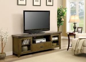 Sherrie CM5829 Stone Top TV Stand
