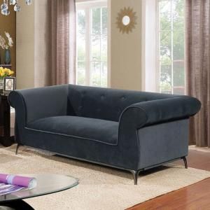 Gresford Gray Fabric Loveseat CM6952-LV by Furniture of America