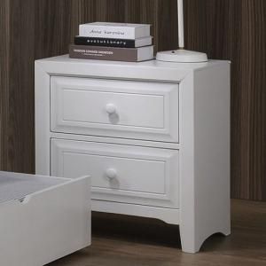 Kirsten White Finish Night Stand CM7547WH-N by Furniture of America