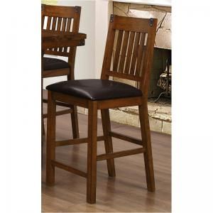 Buchanan D2514-22 Brown Mahogony Counter Height Chair Set of 2