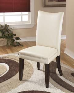 Ashley D357-02 Charrell Dining Chair Set of 2 in Ivory