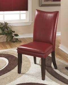 Ashley D357-03 Charrell Dining Chair Set of 2 in Red