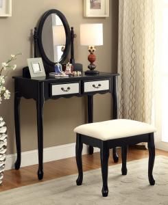 Adriana DK6431BK Black Vanity Collection