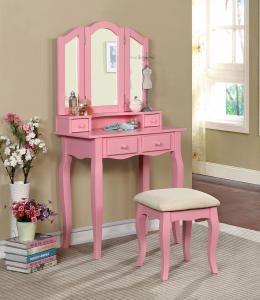 Janelle DK6846PK Pink Vanity Collection