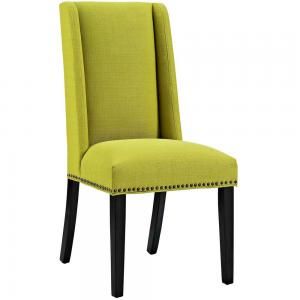 Baron EEI-2233-WHE Wheatgrass Fabric Wing Back Dining Side Chair