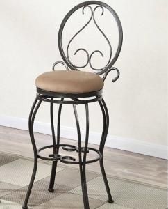 Poundex F1530 Transtional Bar Height Chair Set of 2