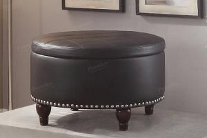 Poundex F6808 Ottoman with Storage