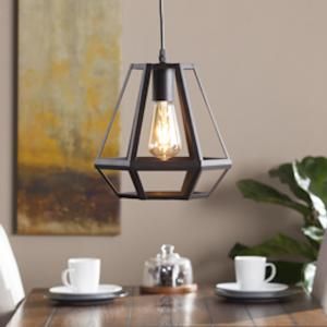LT1815 Draco By Southern Enterprises Aged Lantern Pendant Lamp