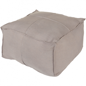 Solid Linnen Pouf by Surya SLPH-004 Pouf