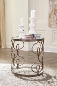 Farloni T086-6 by Ashley Round End Table