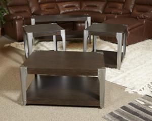 T364-1 Geriville by Ashley Rectangular Cocktail Table In Brown
