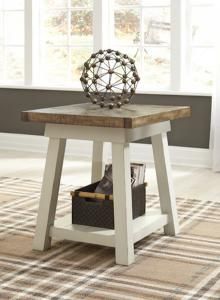 T640-3 Stownbranner by Ashley Rectangular End Table In Two-tone