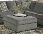 Loric Collection 12700 Smoke Ottoman