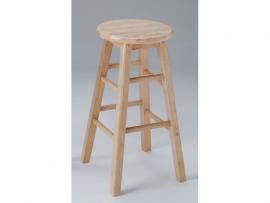 Chelsea Natural Finish by Acme 02738N Bar Height Stool Set of 2