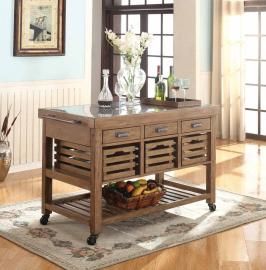 Colleen Collection 100307 Kitchen Island