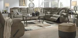 Segburg Cobblestone by Ashley 10104 Reclining Sectional Sofa