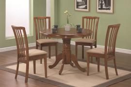 Leland Grove Collection 101091 Round Casual Dining Table Set