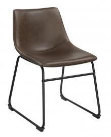 Coaster 102534 Rec Room Bar Stool in Two Tone Brown Leatherette Set of 2