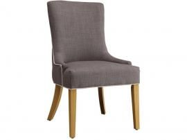 Coaster Dining Room Side Chair 104566 City Chic by Donny Osmond in grey woven fabric