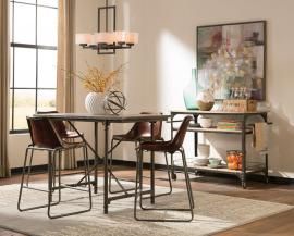 Donny Osmond Home 106468 Antonelli Blue Stone Counter Height Dining Set