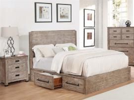 Meester Collection 215590Q Queen Bed Frame