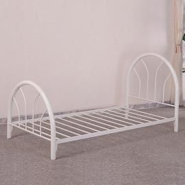 Kendall Collecton  White 2389W Twin Metal Bed