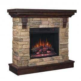 ClassicFlame Eugene Aged Coffee Finish by Twin Star 23WM8909-I612 TV Console