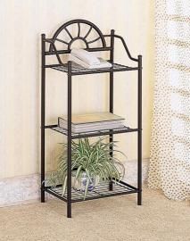Black Accent Glass Table  2429