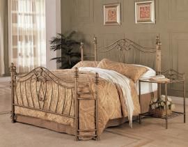 Bowman Collection 300171Q Queen Metal Bed